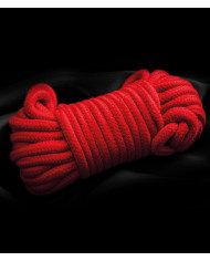 Fetish Dreams Bondage Rope 10m Red