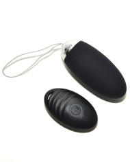 Rimba Toys - Venice - Egg Vibrator with Remote Control - Black