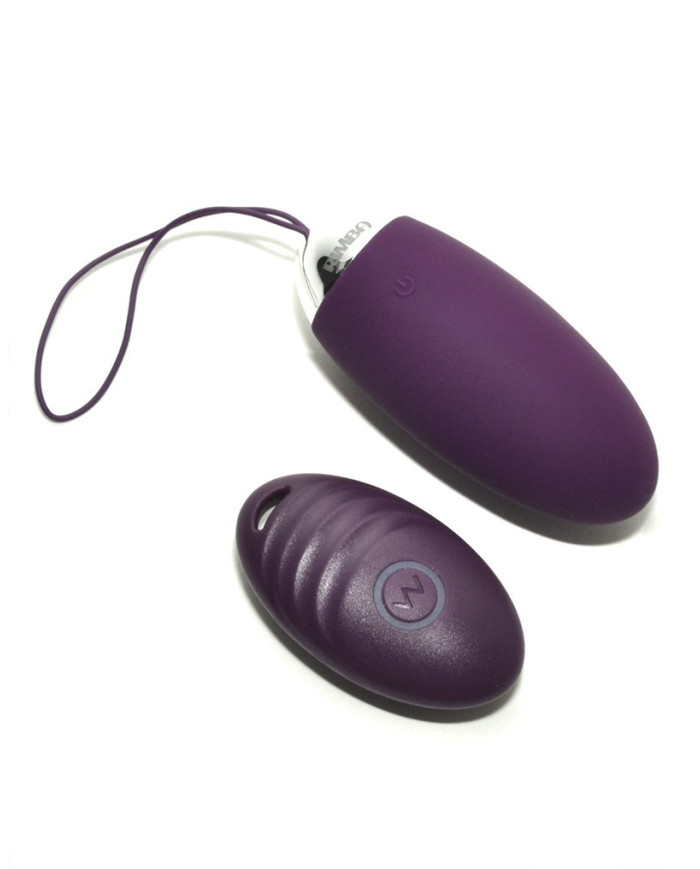 Rimba Toys - Venice - Egg Vibrator with Remote Control - Purple