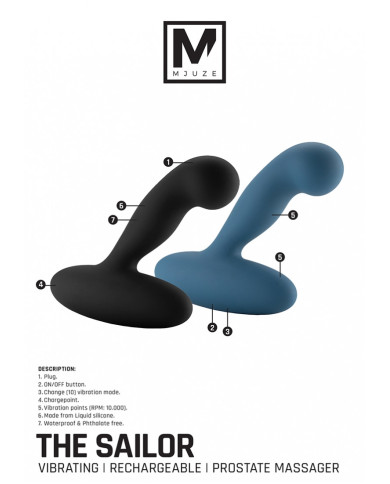 The Sailor - Vibrating Prostate Stimulator The Sailor - Vibrating Prostate Stimulator