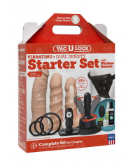 Vibrating Dual Density Starter Set - Vanilla