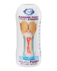 Pleasure Pussy Pocket Stroker Water Activated