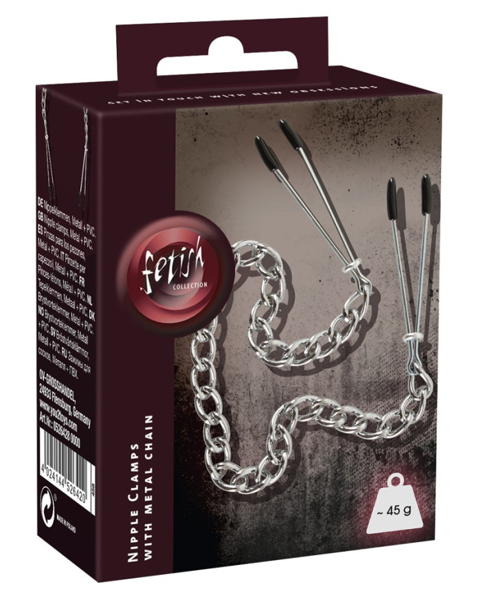 Catena per seno con morsetti