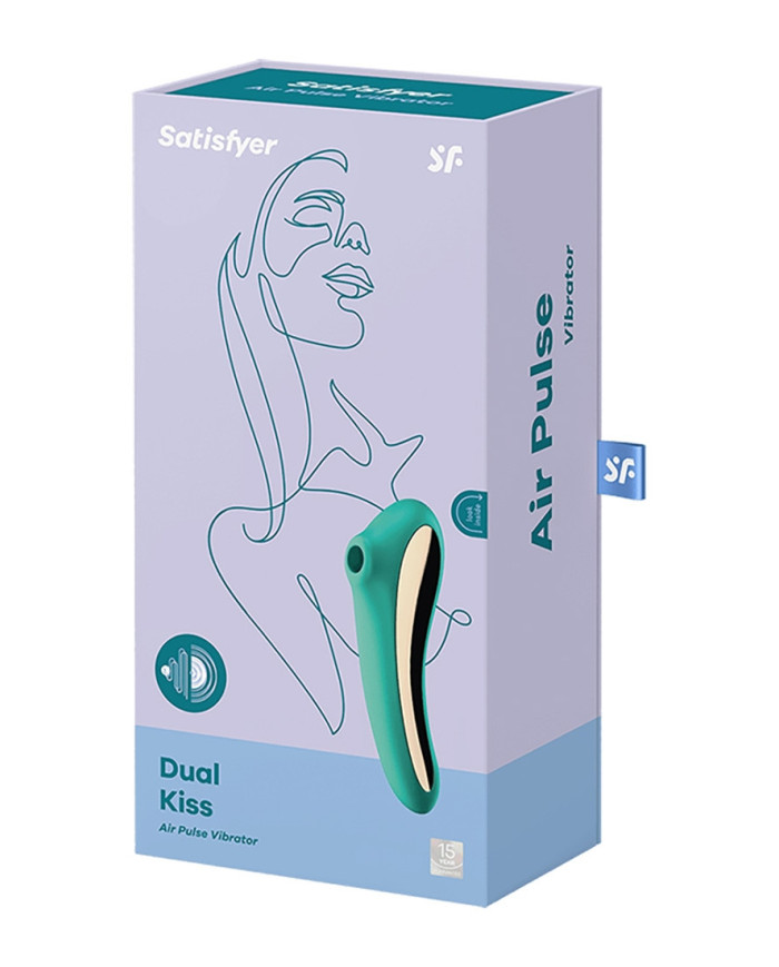 Dual Kiss - Air Pulse Vibrator Dual Kiss - Air Pulse Vibrator