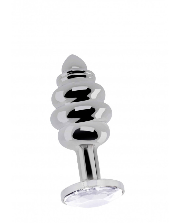 Ribbed Diamond Plug - 3.2    8 cm