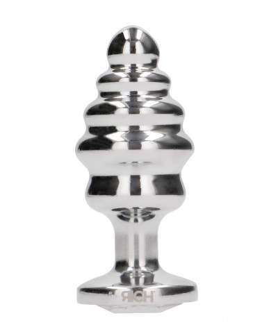 Ribbed Diamond Plug - 3.2    8 cm Ribbed Diamond Plug - 3.2    8 cm