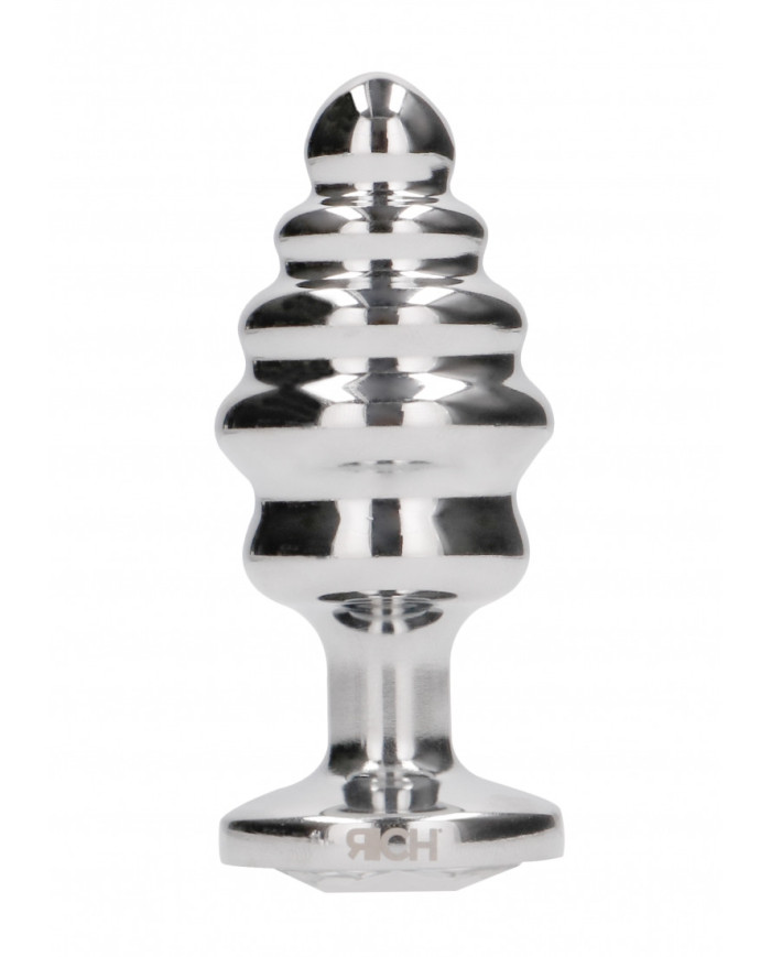 Ribbed Diamond Plug - 3.2    8 cm