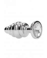 Ribbed Diamond Plug - 3.2    8 cm