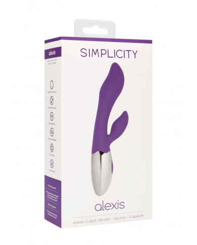 ALEXIS Classic G-spot vibrator - Purple ALEXIS Classic G-spot vibrator - Purple