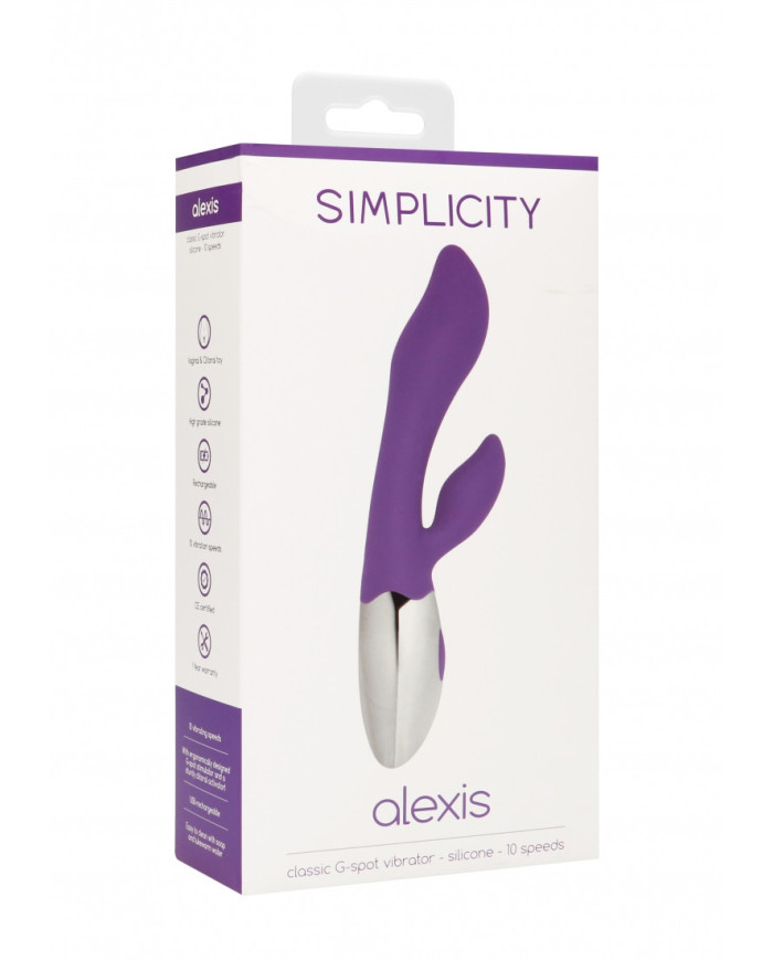 ALEXIS Classic G-spot vibrator - Purple