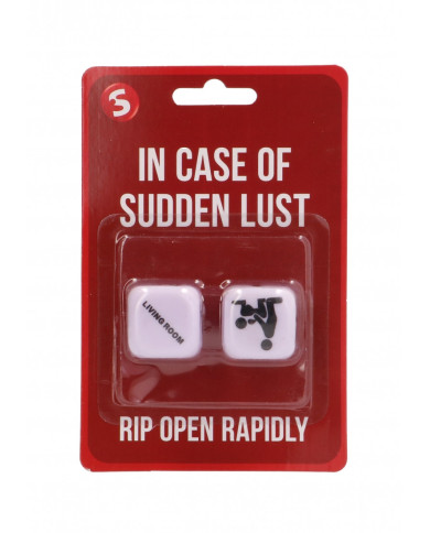 In Case Of Sudden Lust Sex Dice In Case Of Sudden Lust Sex Dice