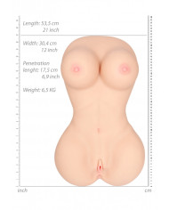 Self Lubrication Missionary Masturbator - Flesh