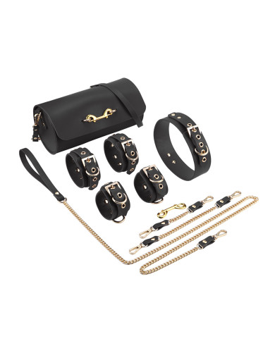 BDSM Deluxe 5 Item Kit - Black