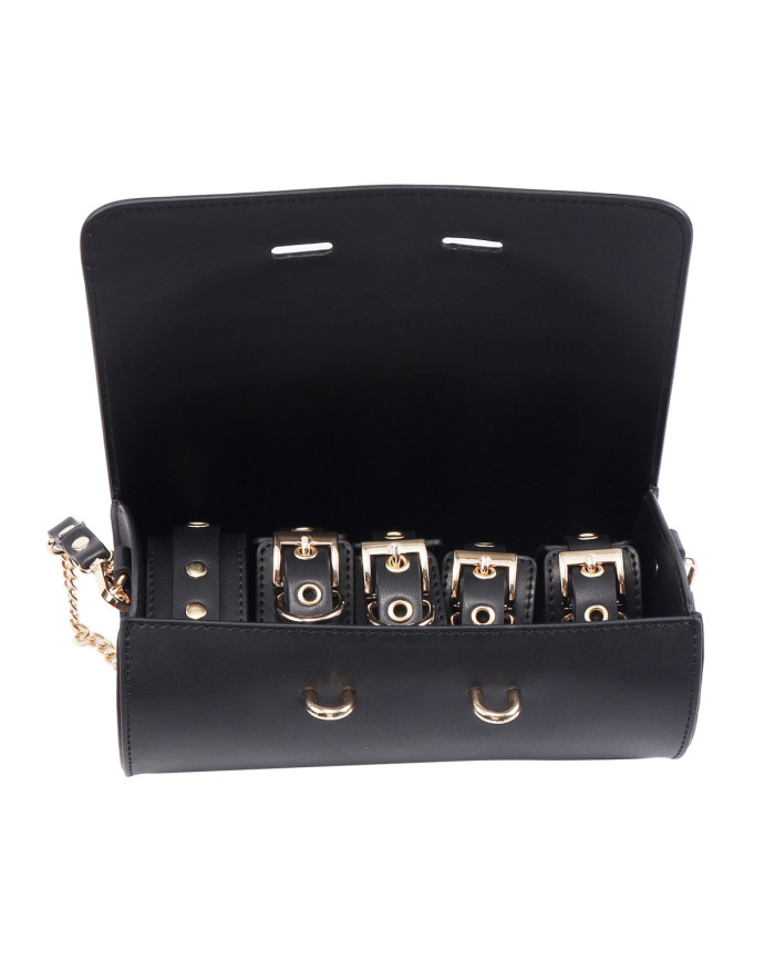 BDSM Deluxe 5 Item Kit - Black