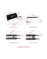 BDSM Deluxe 5 Item Kit - Black