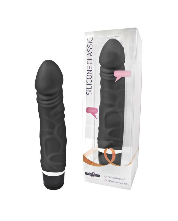 Seven Creations Silicone Classic Vibe Black