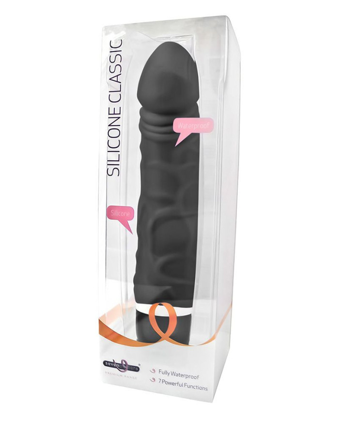 Seven Creations Silicone Classic Vibe Black