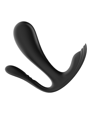 Satisfyer - Top Secret  - Wearable Vibrator with Anal Stimulator - Black Satisfyer - Top Secret  - Wearable Vibrator with Anal Stimulator - Black