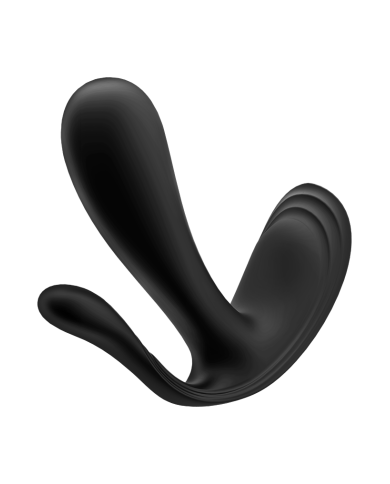 Satisfyer - Top Secret  - Wearable Vibrator with Anal Stimulator - Black Satisfyer - Top Secret  - Wearable Vibrator with Anal Stimulator - Black