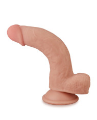 LoveToy - Sliding Skin Dildo 8    20 cm - Nude