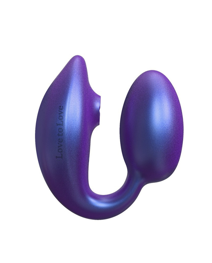 Love to Love - Wonderlover - Clitoral Vibrator - Purple