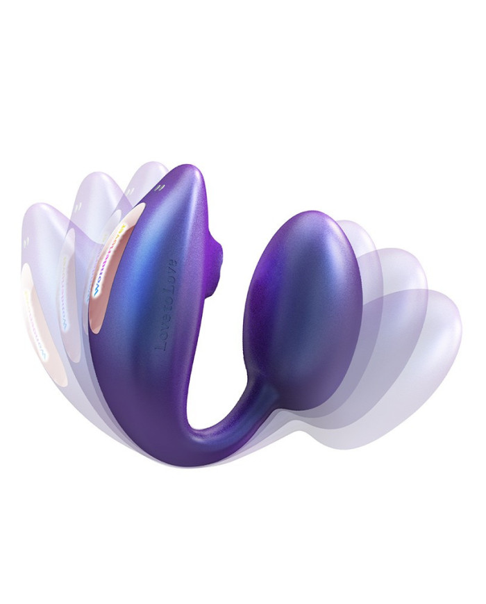 Love to Love - Wonderlover - Clitoral Vibrator - Purple