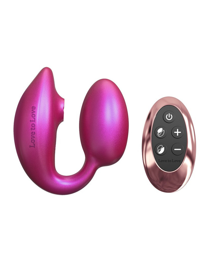 Love to Love - Wonderlover - Clitoral Vibrator - Pink