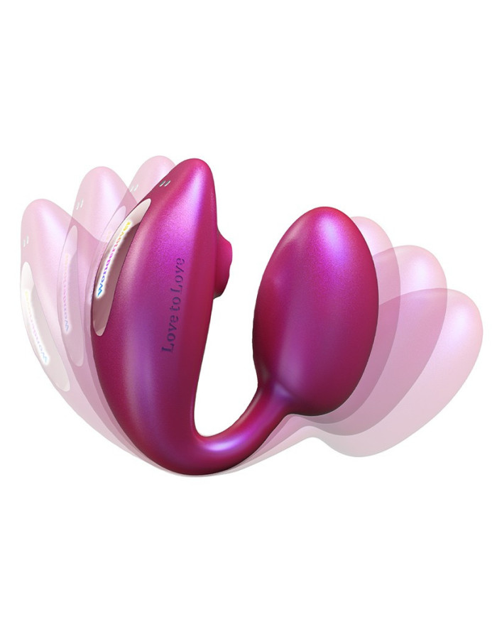 Love to Love - Wonderlover - Clitoral Vibrator - Pink
