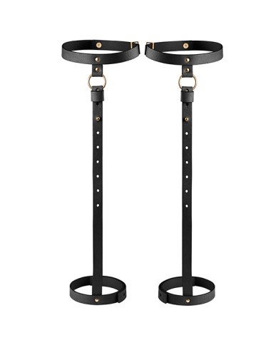 Bijoux Indiscrets - Maze Back Leg Garter Black Bijoux Indiscrets - Maze Back Leg Garter Black