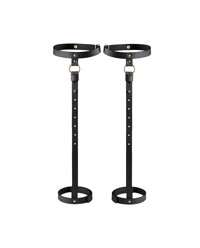 Bijoux Indiscrets - Maze Back Leg Garter Black