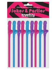 LoveToy - Penis Rietjes - Set van 9 LoveToy - Penis Rietjes - Set van 9