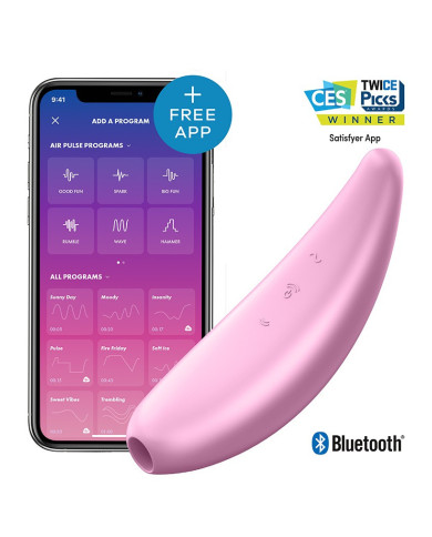 Satisfyer Curvy 3  Pink   incl. Bluetooth and App