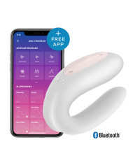 Satisfyer - Double Joy Couples Vibrator Purple Satisfyer - Double Joy Couples Vibrator Purple