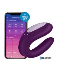 Satisfyer - Double Joy Couples Vibrator Purple Satisfyer - Double Joy Couples Vibrator Purple