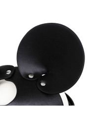 Black Mouse Leather Mask