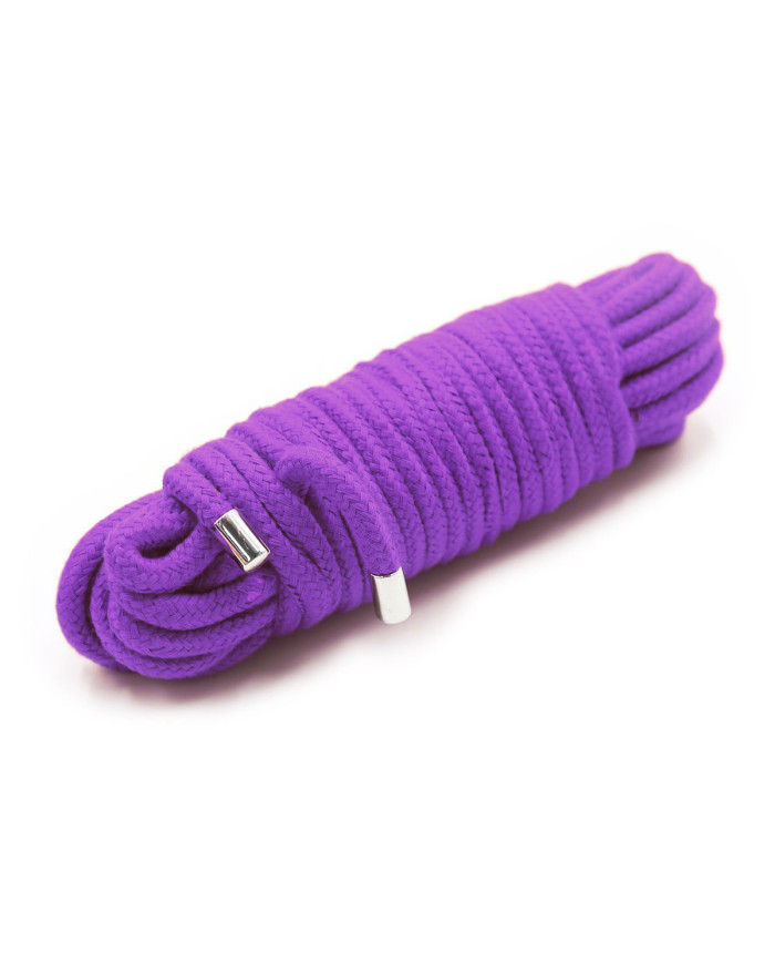 20 Meter BDSM Cotton Rope Purple