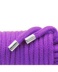 20 Meter BDSM Cotton Rope Purple