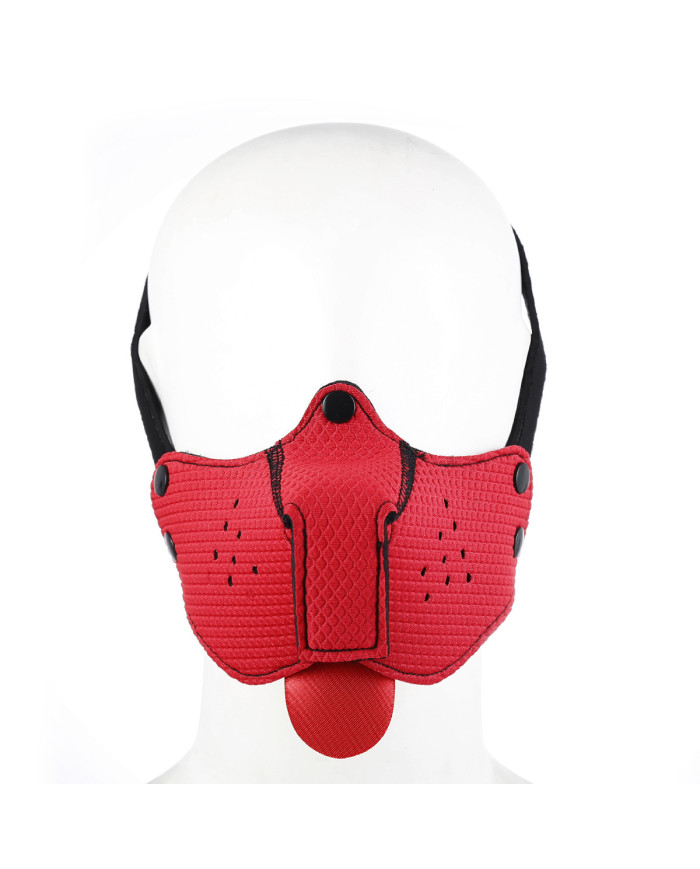 Neoprene Puppy Dog Red Mouth Mask Neoprene Puppy Dog Red Mouth Mask