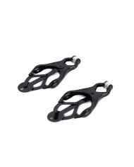 Budget Clover Nipple Clamp Black Set