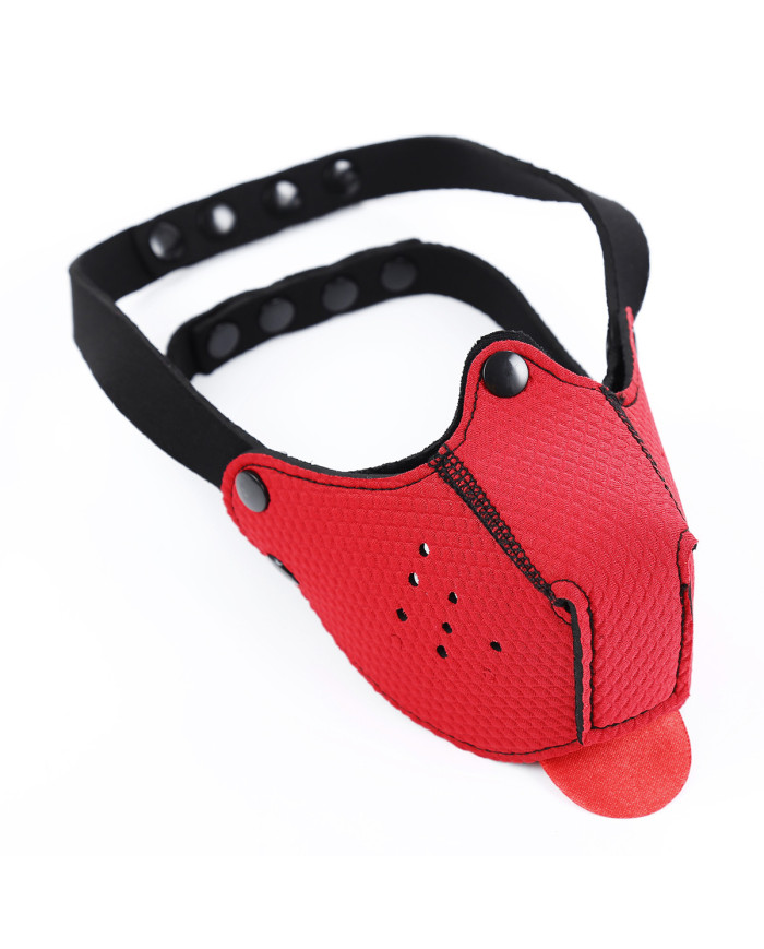 Neoprene Puppy Dog Red Mouth Mask Neoprene Puppy Dog Red Mouth Mask