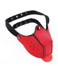 Neoprene Puppy Dog Red Mouth Mask Neoprene Puppy Dog Red Mouth Mask
