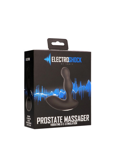 E-Stimulation Vibrating Prostate massager - Black E-Stimulation Vibrating Prostate massager - Black