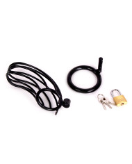 Bird Cage Chastity Cage Black Bird Cage Chastity Cage Black