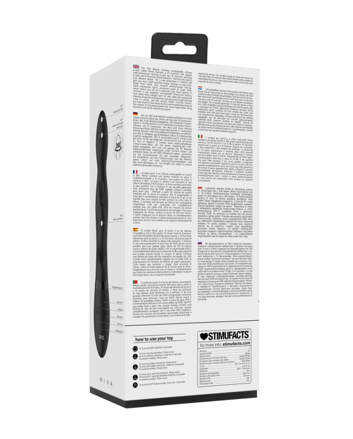 Niva - 360degrees Rabbit - Black