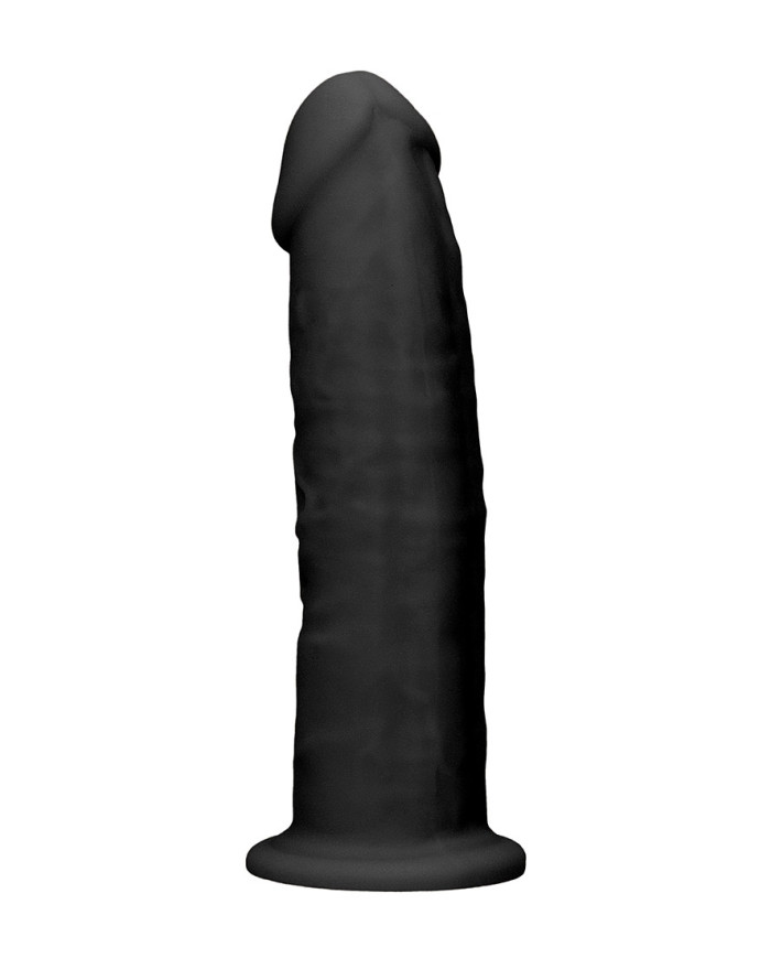 Silicone Dildo Without Balls - 15 3 cm - Black