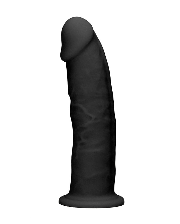 Silicone Dildo Without Balls - 15 3 cm - Black