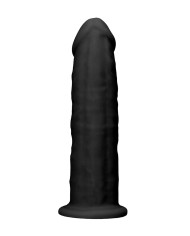 Silicone Dildo Without Balls - 15 3 cm - Black