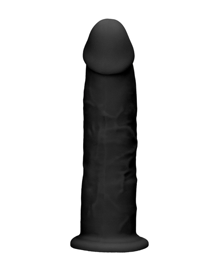 Silicone Dildo Without Balls - 15 3 cm - Black