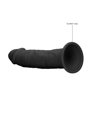 Silicone Dildo Without Balls - 15 3 cm - Black Silicone Dildo Without Balls - 15 3 cm - Black