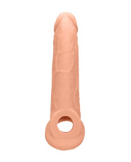 Penis Extender with Rings - 22 cm - Flesh